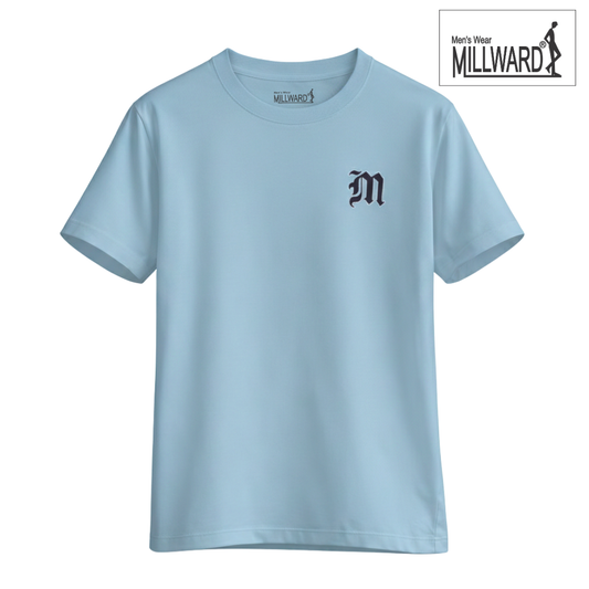 Brand Millward Roundneck T-Shirt Oversized Short Sleeve/ T-Shirt Leher Bulat Bersaiz Besar