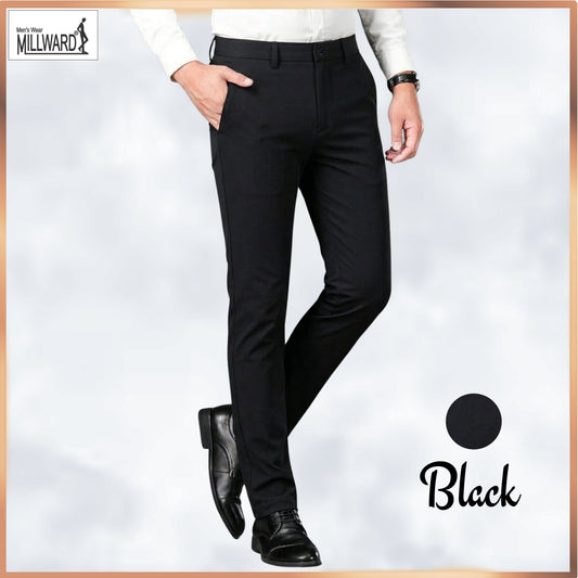 MILLWARD Men's Formal Trousers | Slim Fit Office Pants | Comfortable & Breathable / Seluar Formal Lelaki Slim Fit