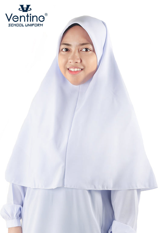 Tudung Putih Sekolah Rendah/Menengah (Agama) (TUDUNG SAHAJA)