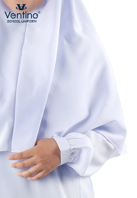 Tudung Putih Sekolah Rendah/Menengah (Agama) (TUDUNG SAHAJA)