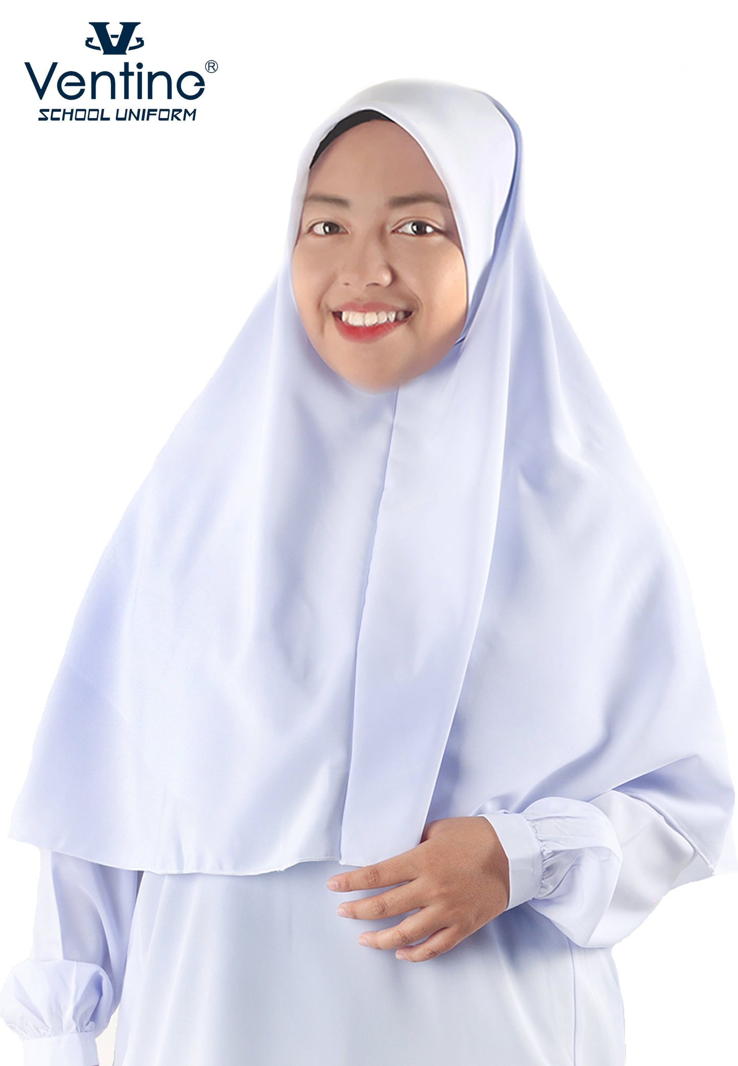 Tudung Putih Sekolah Rendah/Menengah (Agama) (TUDUNG SAHAJA)