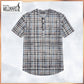 BRAND MILLWARD Men’s Plaid Short Sleeve Shirt