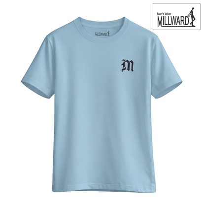 Brand Millward Roundneck T-Shirt Oversized Short Sleeve/ T-Shirt Leher Bulat Bersaiz Besar