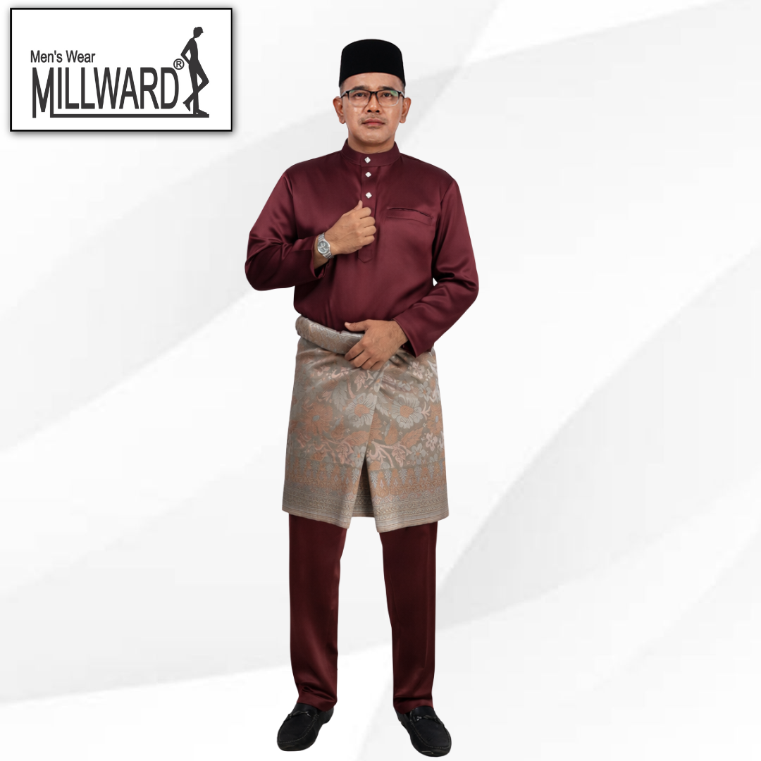 BRAND MILLWARD BAJU MELAYU 2026 ,CEKAK MUSANG, SLIM FIT , DEWASA,10 COLORS , B88368 (Tidak Termasuk Sampin) No ratings yet 0 Sold