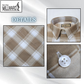 Brand Millward Men's Shirt Short Sleeve [RegularFit] / Kemeja Lelaki Lengan Pendek ) [RegularFit] M.Brown & M.Blue