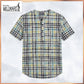 BRAND MILLWARD Men’s Plaid Short Sleeve Shirt