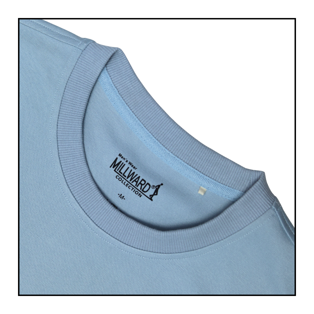 Brand Millward Roundneck T-Shirt Oversized Short Sleeve/ T-Shirt Leher Bulat Bersaiz Besar