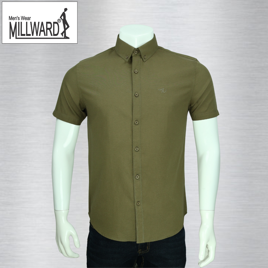 Brand MIllward Shirt short sleeve ,17 colors ,slim fit