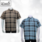 Brand Millward Men's Shirt Short Sleeve [RegularFit] / Kemeja Lelaki Lengan Pendek ) [RegularFit] Brown  & M.Blue