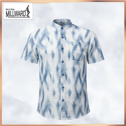 MILLWARD Men’s Short Sleeve Shirt Tie-Dye Pattern