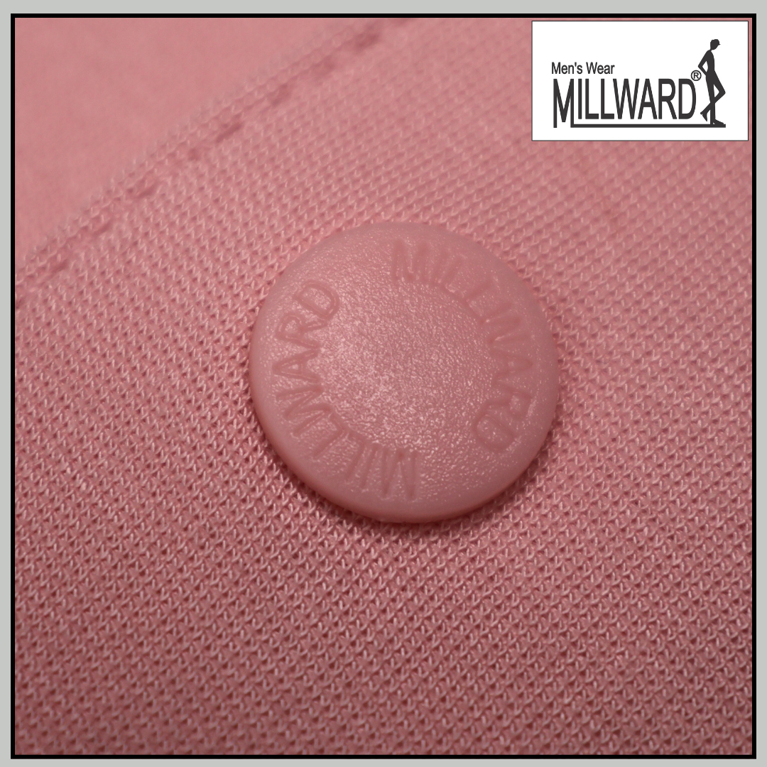 Brand Millward Men's Polo Short Sleeve T-shirt,8 colours / T - Shirt Lelaki Polo Lengan Pendek, 8 Pilihan Warna