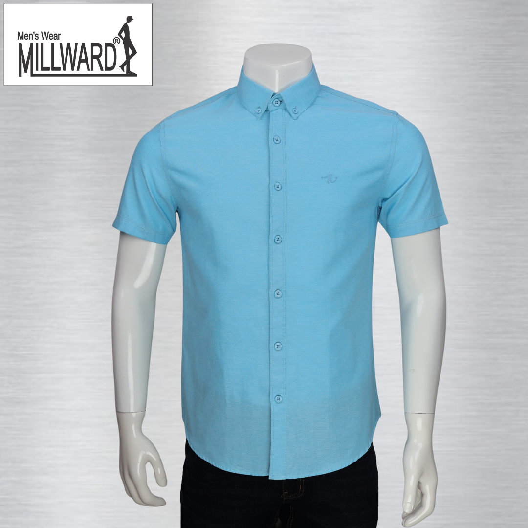 Brand MIllward Shirt short sleeve ,17 colors ,slim fit