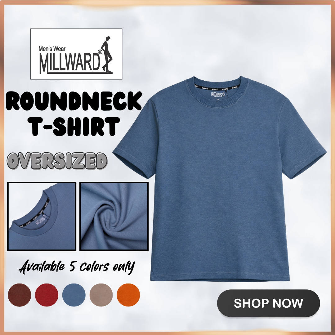 Brand Millward Oversized T-Shirt Short Sleeve S - XL [5 colours] / Baju Oversize Lengan Pendek [5 Warna]