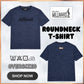 Millward Oversized T-Shirt Short Sleeve S - XL {Navy} / Baju Oversize Lengan Pendek