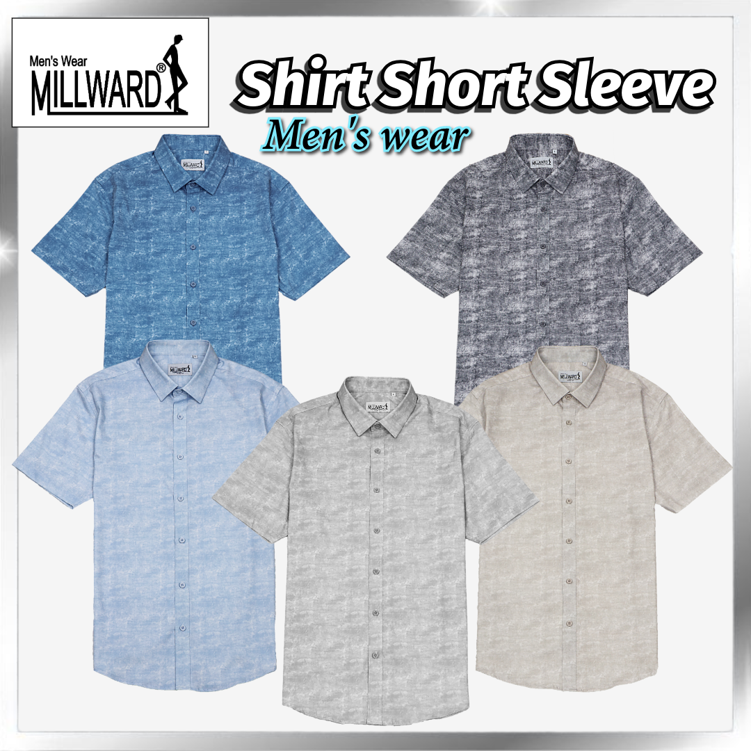 Millward Shirt Short Sleeve /5 color / Slim Fit