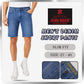 John Rider Men's Denim Short Pants Slim Fit /Light Denim Blue /Size 27-40