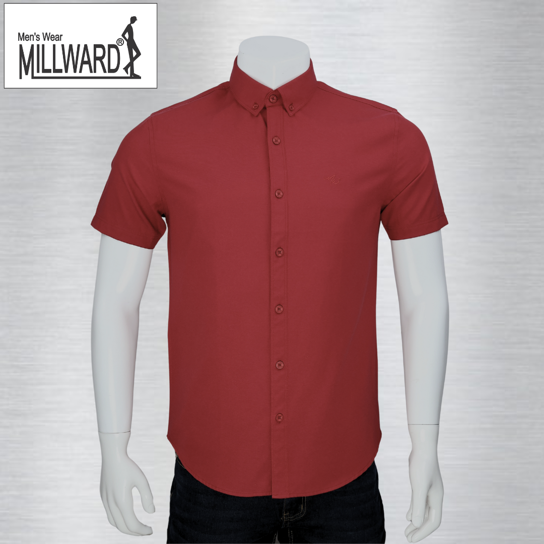 Brand MIllward Shirt short sleeve ,17 colors ,slim fit