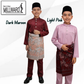 BRAND MILLWARD BAJU MELAYU 2026 ,CEKAK MUSANG, SLIM FIT , 10 COLORS , KIDS , (Tidak Termasuk Sampin)