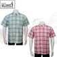 Brand Millward Men's Shirt Short Sleeve [RegularFit] / Kemeja Lelaki Lengan Pendek ) [RegularFit] (L.Pink & M.Green)