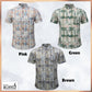 MILLWARD Men’s Short Sleeve Shirt Abstract Pattern