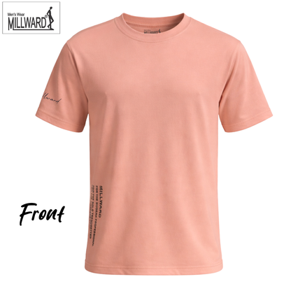 Brand Millward Roundneck T-Shirt Oversized /  Baju T-Shirt Leher Bulat (Potongan Oversaiz)