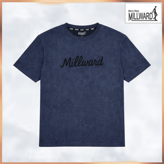 Millward Oversized T-Shirt Short Sleeve S - XL {Navy} / Baju Oversize Lengan Pendek
