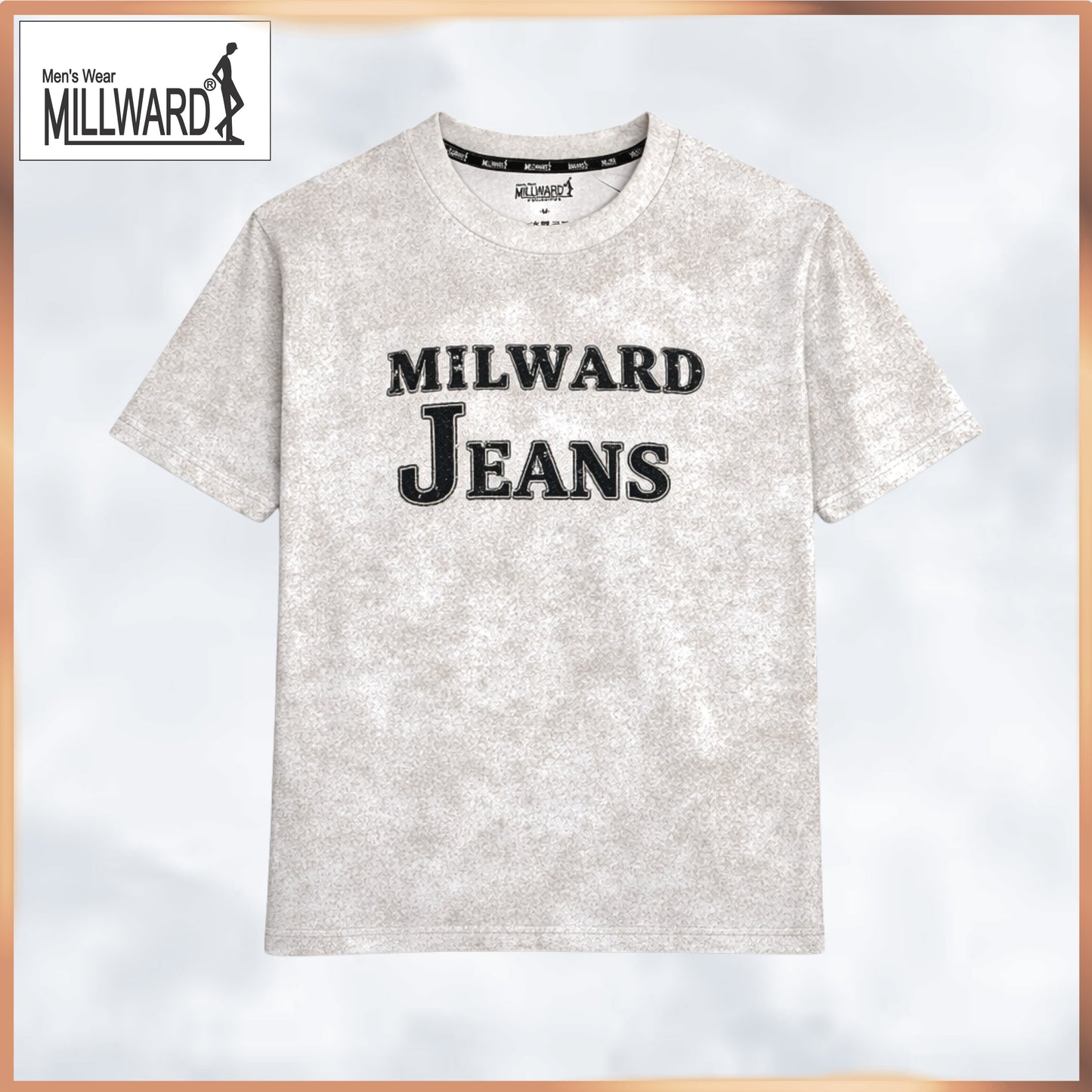 Millward Oversized T-Shirt Short Sleeve S - XL {White} / Baju Oversize Lengan Pendek {White}