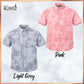 Brand MILLWARD Men’s Floral Short Sleeve Shirt (M–4XL) / Kemeja Lelaki Lengan Pendek Corak Bunga (M–4XL)