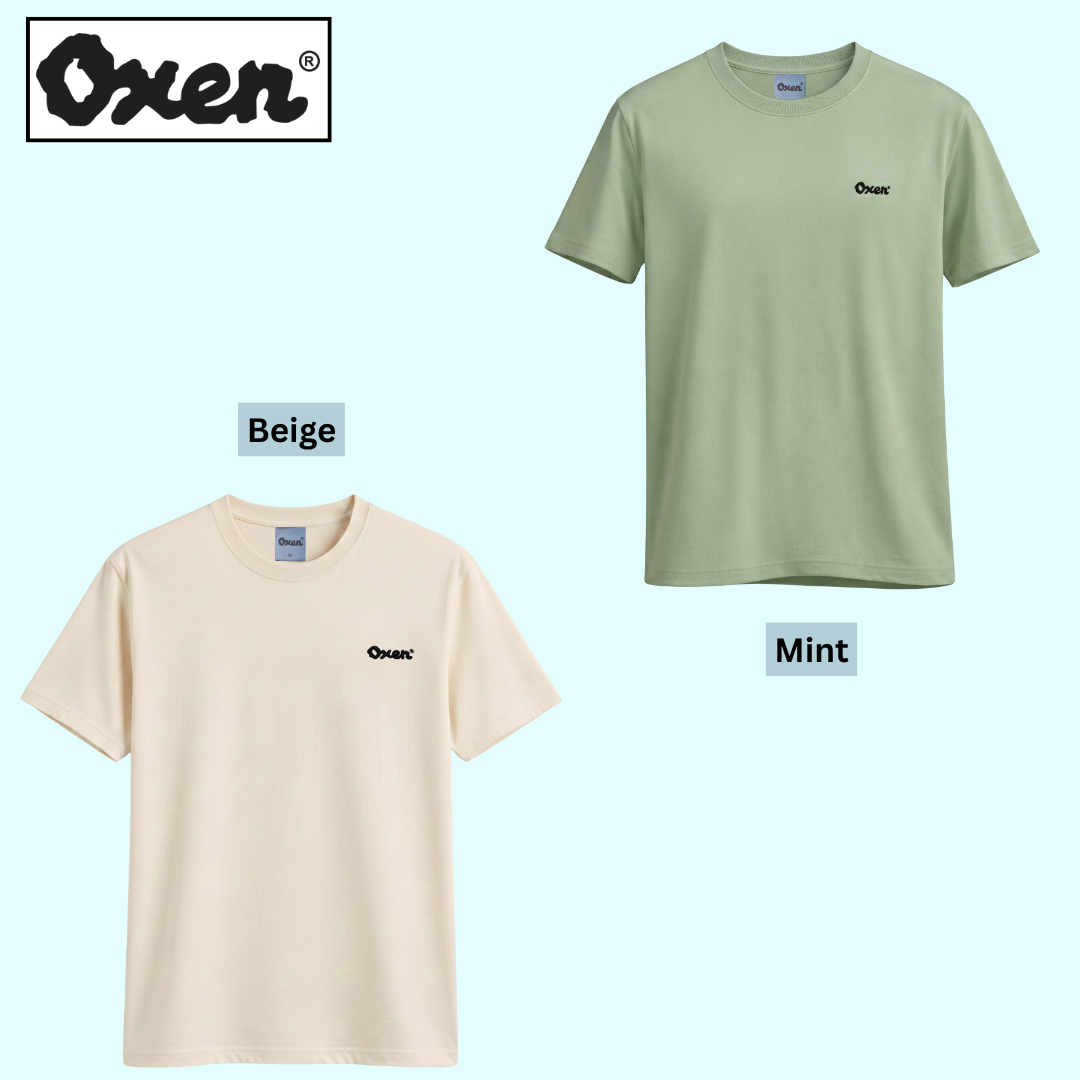 Brand Oxen Roundneck T-Shirt ,Oversized ,Short Sleeve