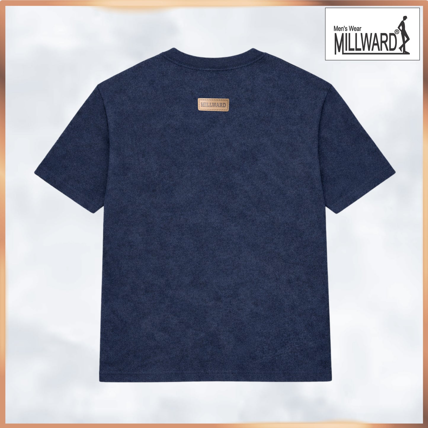 Millward Oversized T-Shirt Short Sleeve S - XL {Navy} / Baju Oversize Lengan Pendek