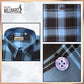 MILLWARD Classic Plaid Short Sleeve Shirt Navy & Green