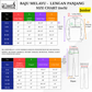 BRAND MILLWARD BAJU MELAYU 2026 ,CEKAK MUSANG, SLIM FIT , 10 COLORS , KIDS , (Tidak Termasuk Sampin)