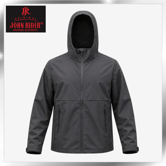 John Rider Original Waterproof Long Sleeve Jacket with Hood, Available in 2 Colors