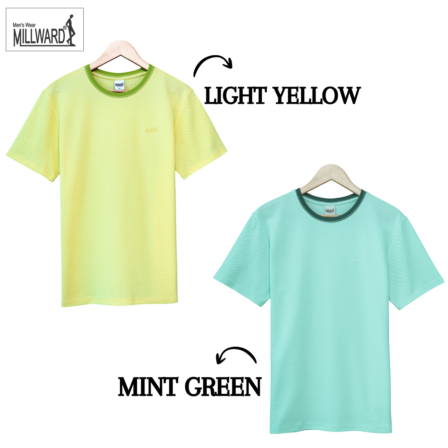 Brand Millward Unisex Short Sleeve Round Neck T-Shirt - B25365