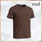 Millward Oversized T-Shirt Short Sleeve S - XL {Dark Brown} / Baju Oversize Lengan Pendek