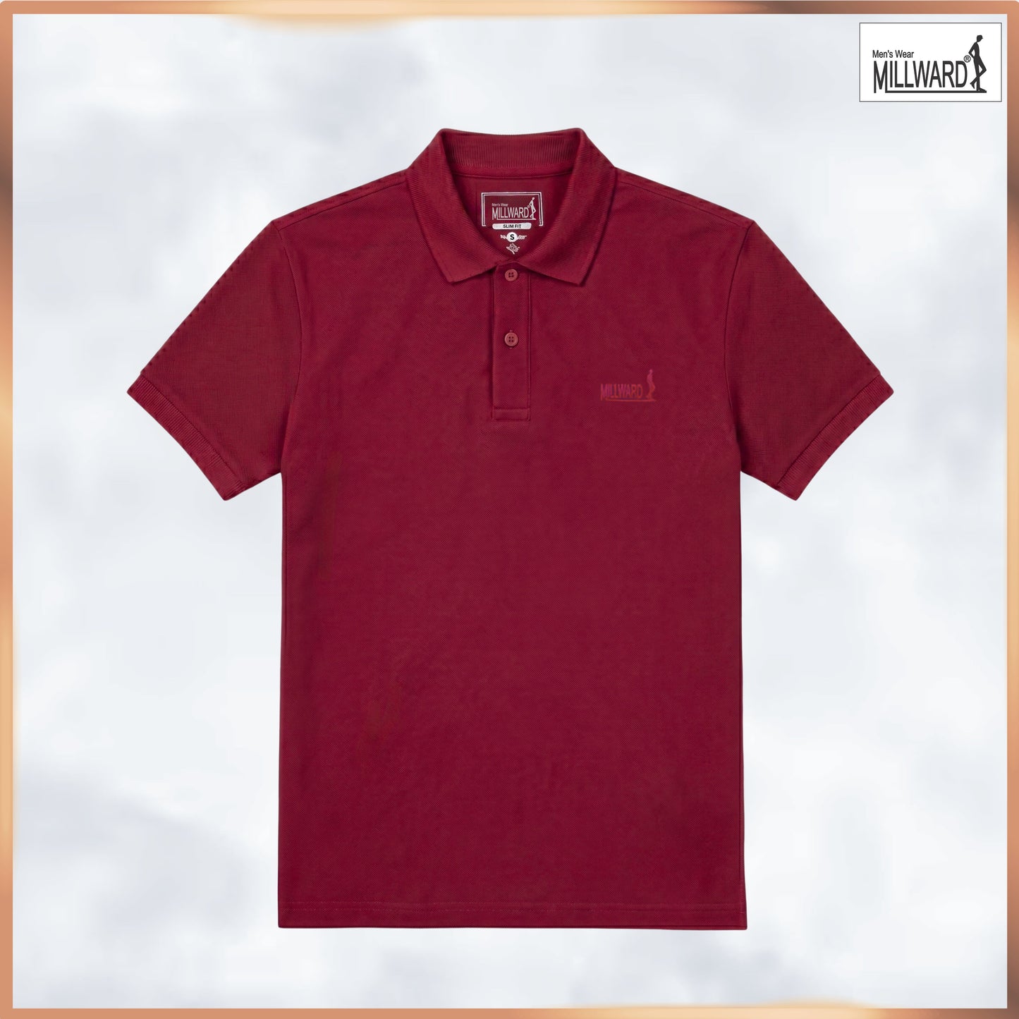 Brand Millward Men's Polo T-Shirt Short Sleeve (8 Colors) [Slim Fit] / Kemeja Polo Lengan Pendek (8 WArna) [Slim FIt]