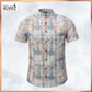MILLWARD Men’s Short Sleeve Shirt Abstract Pattern