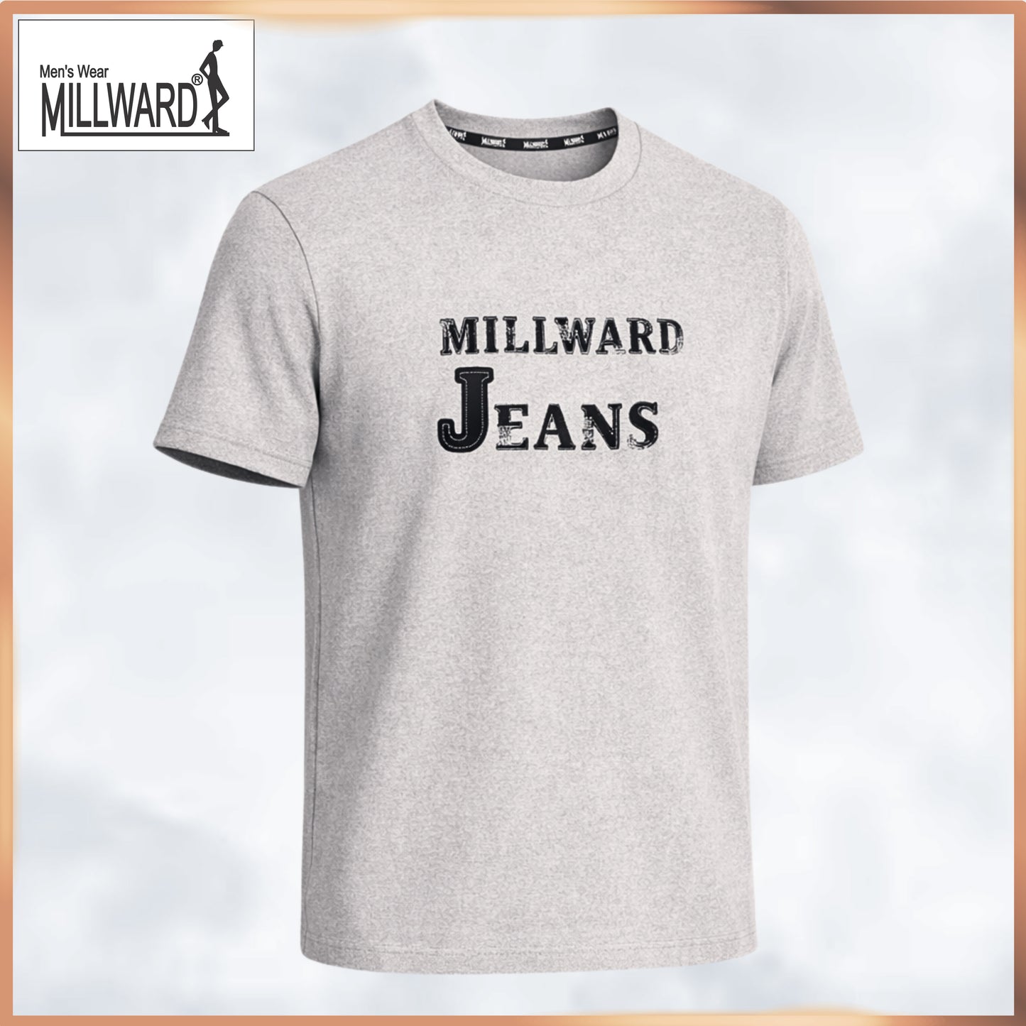 Millward Oversized T-Shirt Short Sleeve S - XL {White} / Baju Oversize Lengan Pendek {White}