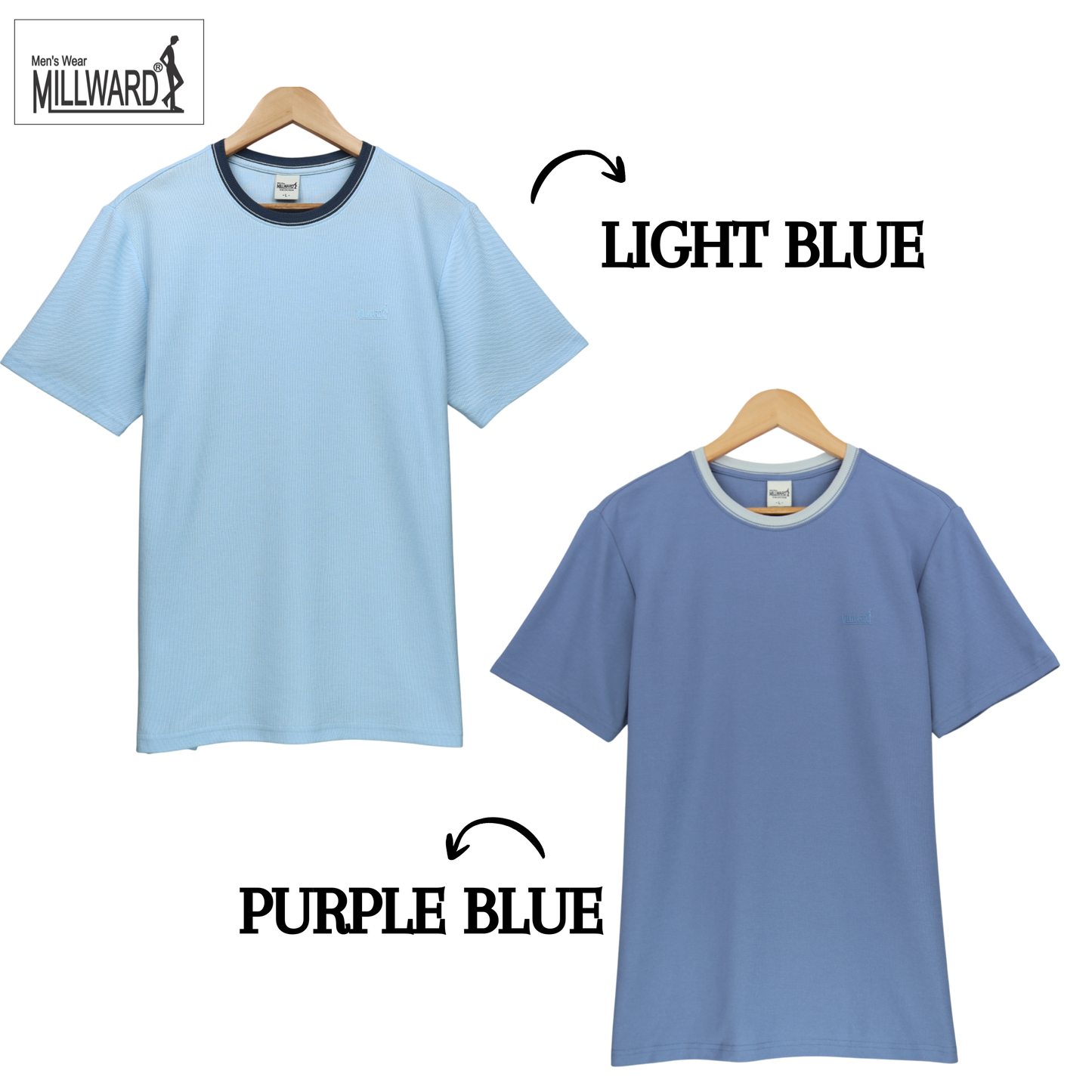 Brand Millward Unisex Short Sleeve Round Neck T-Shirt - B25365
