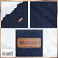 Millward Oversized T-Shirt Short Sleeve S - XL {Navy} / Baju Oversize Lengan Pendek