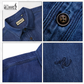 Brand Millward Men Shirt Short sleeve, Denim ,Slim Fit / Kemeja Lelaki Lengan Pendek, Denim ,Slim Fit