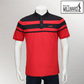 MILLWARD Brand Men’s Polo T-Shirt Red, Navy & White Slim Fit /Kemeja Polo Lelaki Warna Merah, Navy & Putih Potongan Slim