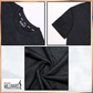 Millward Oversized T-Shirt Short Sleeve S - XL {Black} / Baju Oversize Lengan Pendek