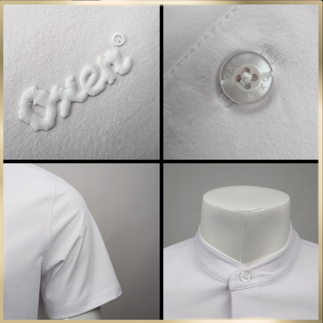 Brand Oxen Men's Polo Short Sleeve T-shirt/Baju T-Shirt Polo Lengan Pendek Lelaki , Potongan Slim Fit, 2 Warna