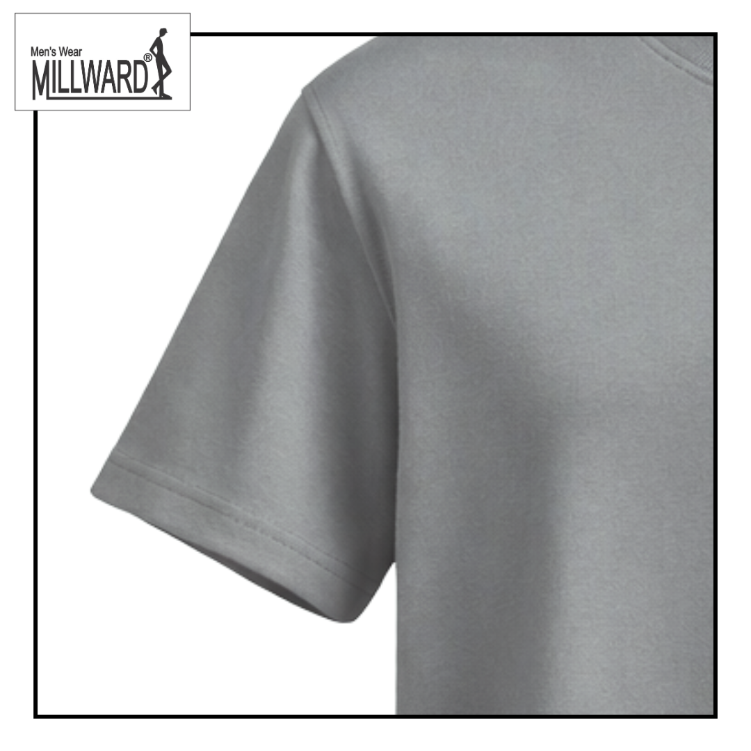 Brand Millward Roundneck T-Shirt ,Oversized ,White,Short Sleeve
