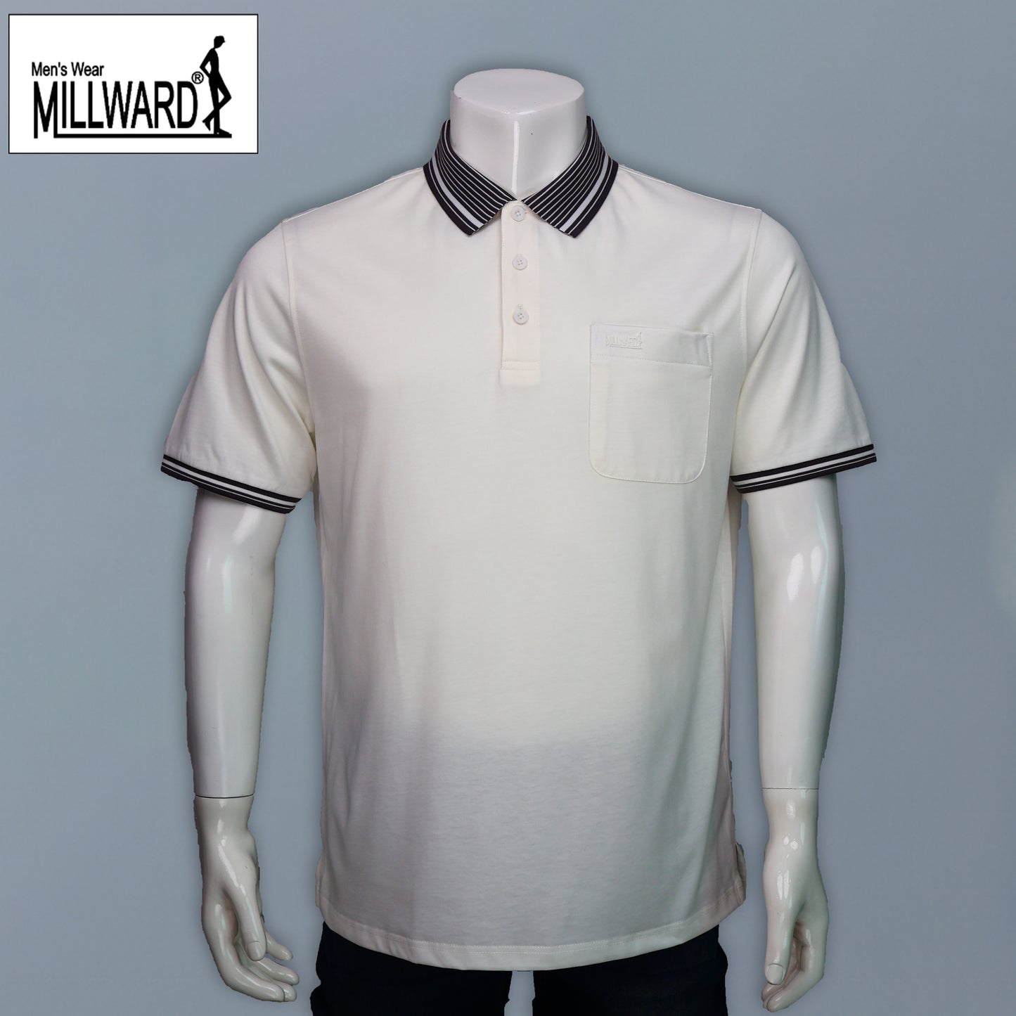Millward Men’s Polo T-Shirt Short Sleeve (6 Colours) [Regular Fit]