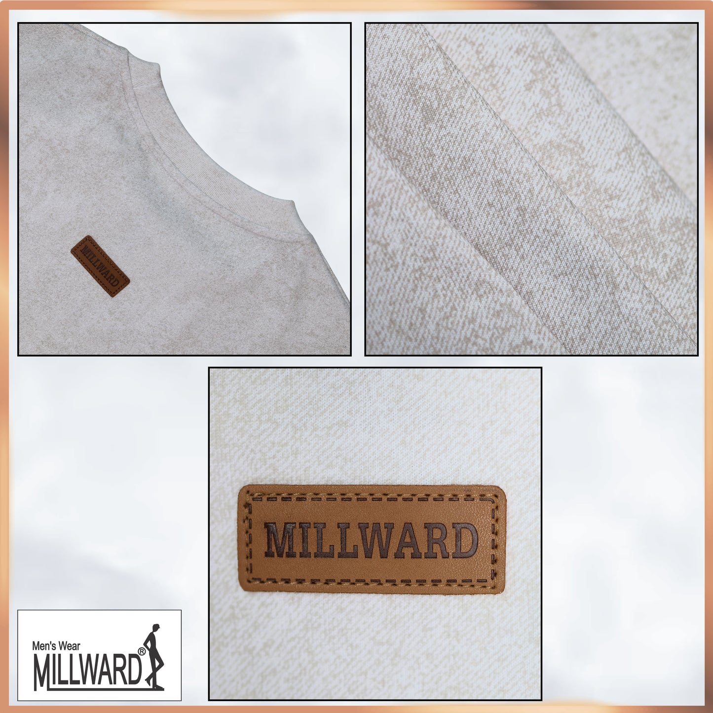 Millward Oversized T-Shirt Short Sleeve S - XL {White} / Baju Oversize Lengan Pendek {White}