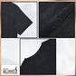 Millward Oversized T-Shirt Short Sleeve S - XL {Black} / Baju Oversize Lengan Pendek