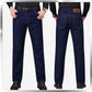 John Rider Jeans Straight Cut Dark Blue Denim Fit Casual Wear