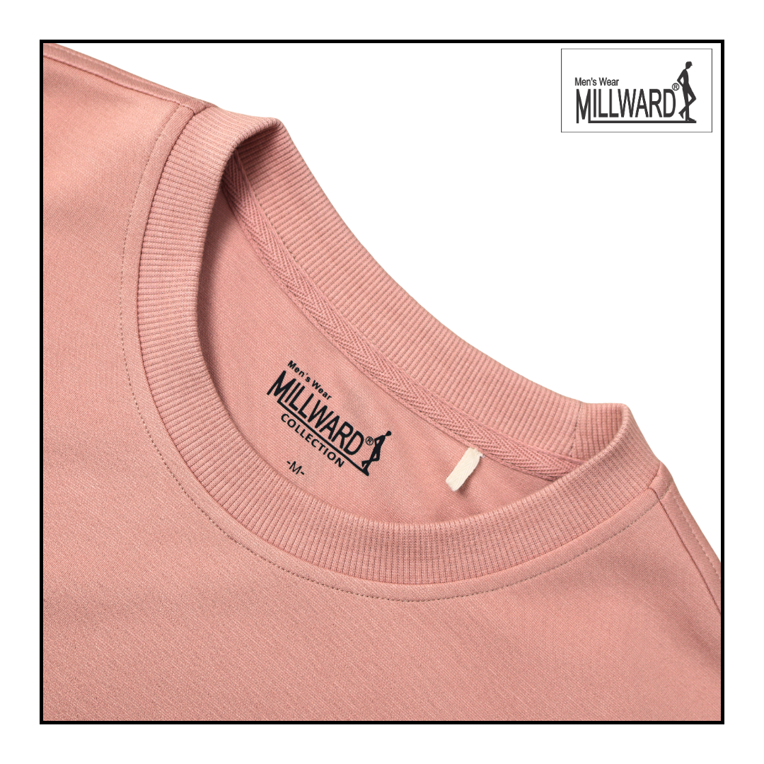 Brand Millward Roundneck T-Shirt Oversized /  Baju T-Shirt Leher Bulat (Potongan Oversaiz)